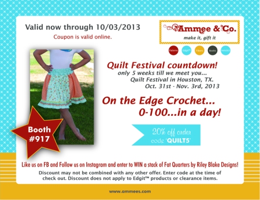 Quilt Festival countdown - Houston, TX 2013